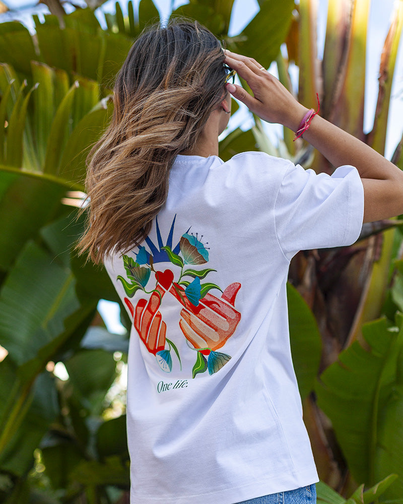 T-SHIRT FUCK - FLOWERS