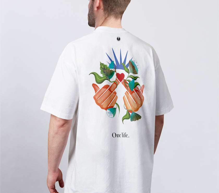 T-SHIRT FUCK - FLOWERS